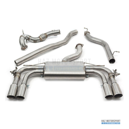 Cobra Sport Valved Turbo Back Exhaust – Audi S3 8V 3 Door (2013–2018)