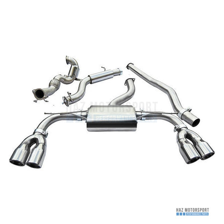 Cobra Sport Non-Valved Turbo Back Exhaust – Audi S3 8V 3 Door (2013–2018) - Cobra Sport