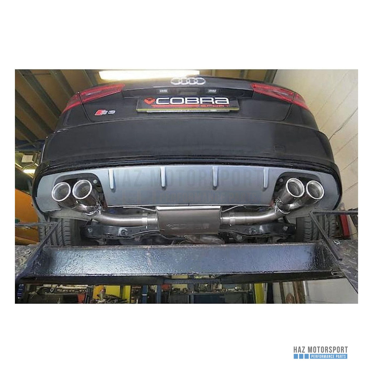 Cobra Sport Non-Valved Turbo Back Exhaust – Audi S3 8V 3 Door (2013–2018)