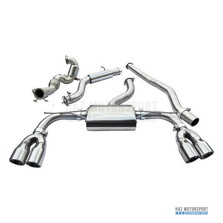 Cobra Sport Non-Valved Turbo Back Exhaust – Audi S3 8V 5 Door Sportback (2013–2018) - Cobra Sport