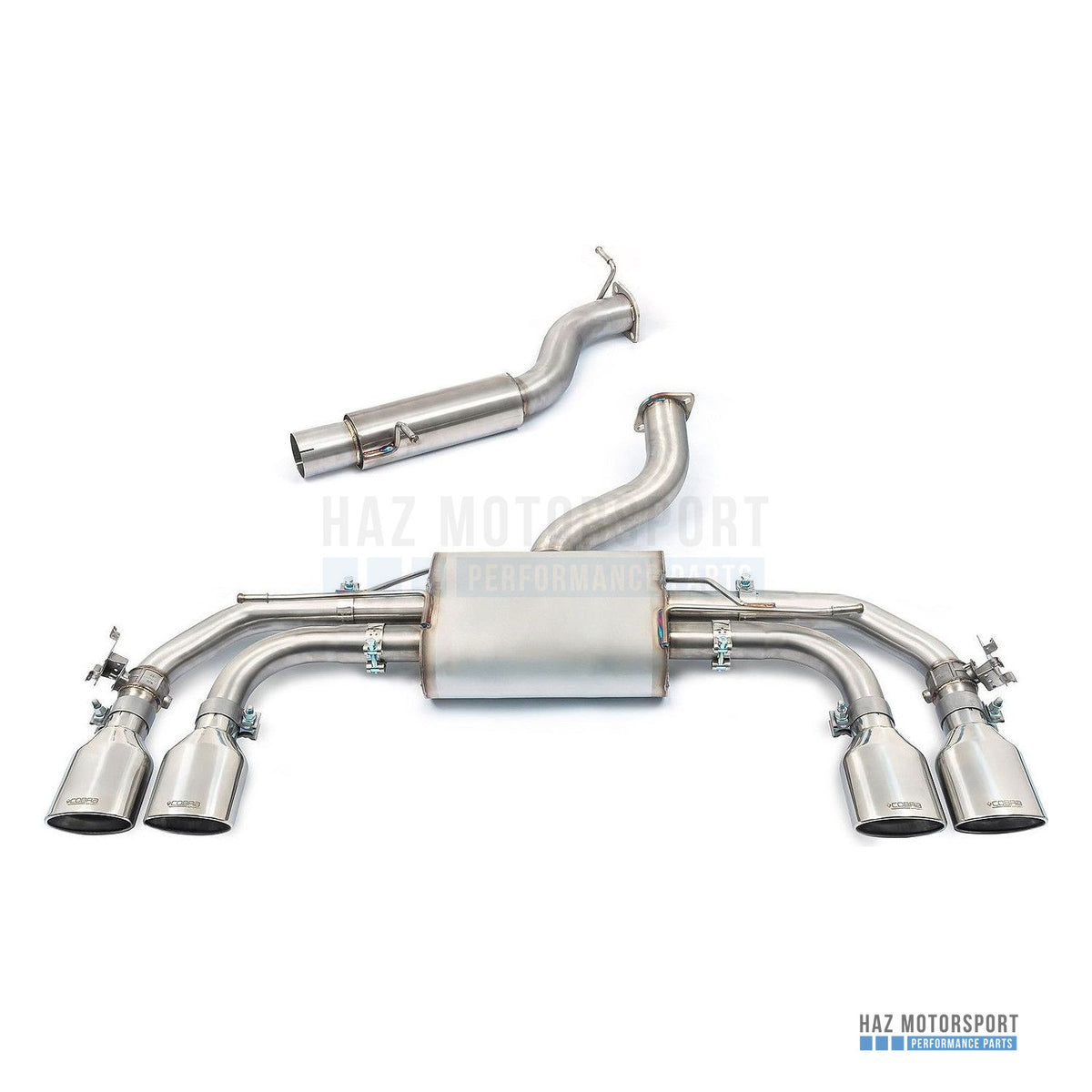 Cobra Sport Race GPF Back Exhaust – Audi S3 8Y 5 Door Sportback (2020 on) - Cobra Sport