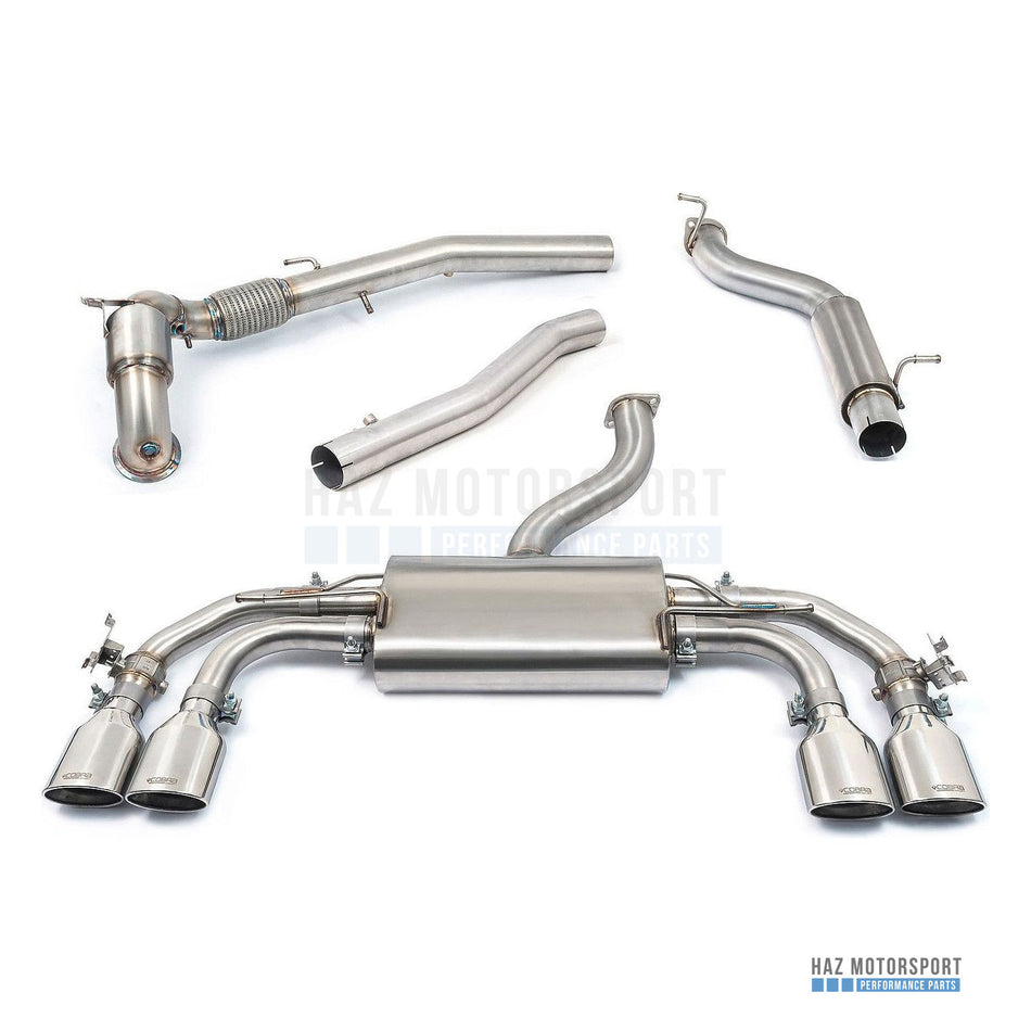 Cobra Sport Valved Turbo Back Exhaust – Audi S3 8Y 5 Door Sportback (2020 on) - Cobra Sport