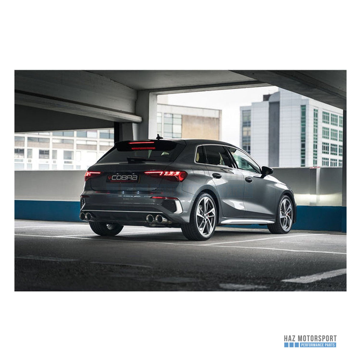 Cobra Sport Valved Turbo Back Exhaust – Audi S3 8Y 5 Door Sportback (2020 on)
