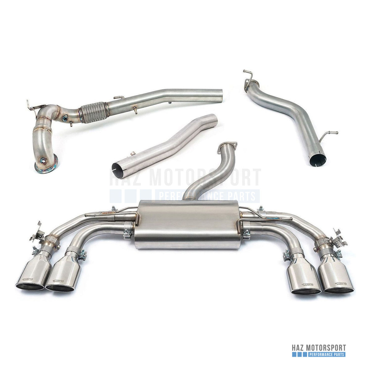 Cobra Sport Valved Turbo Back Exhaust – Audi S3 8Y 5 Door Sportback (2020 on)