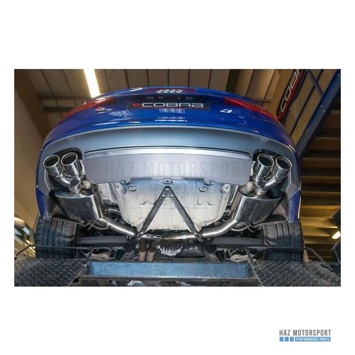 Cobra Sport Rear Box Section – Audi S5 3.0 TFSI B8/8.5 Coupe & Cabriolet (2009–2016)