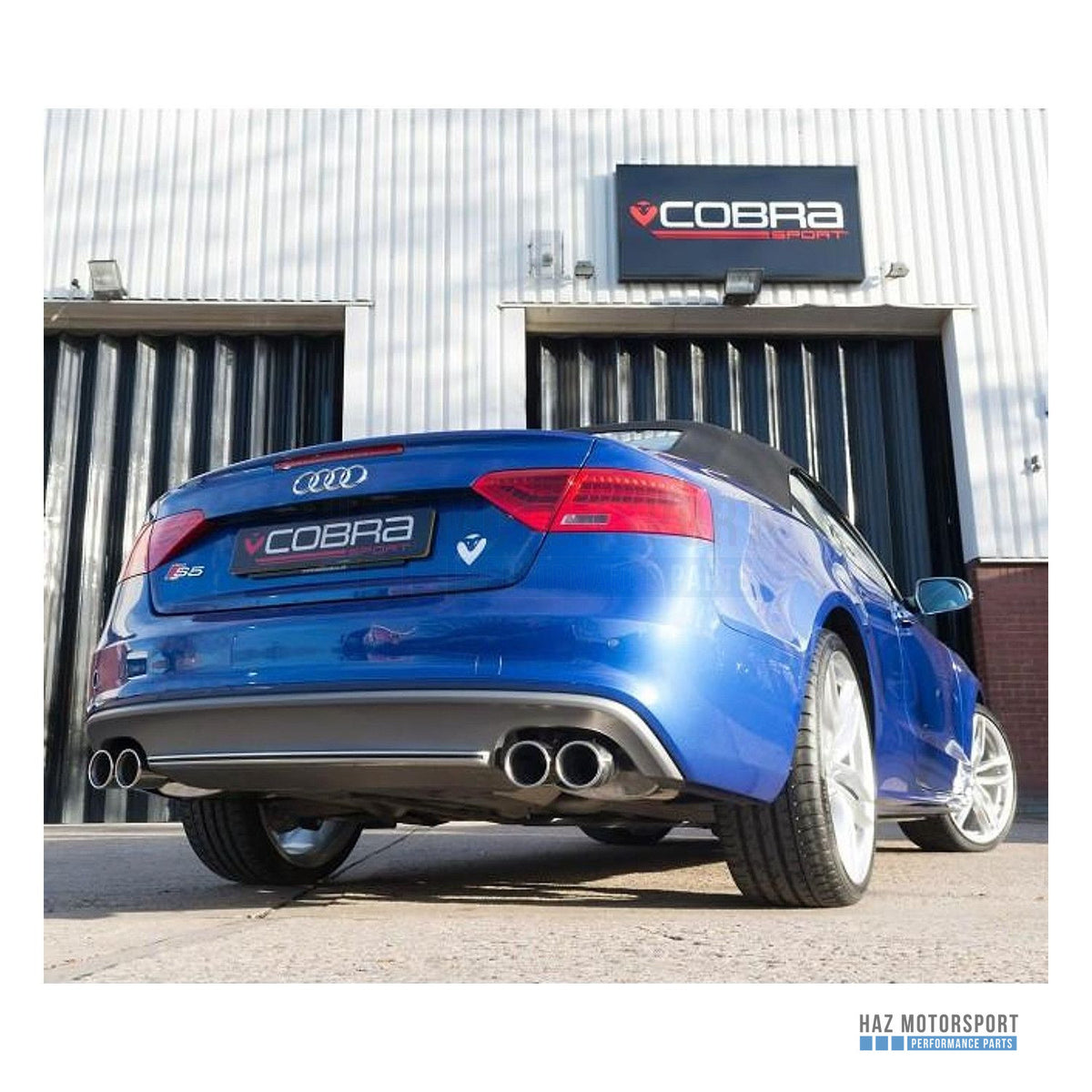 Cobra Sport Rear Box Section – Audi S5 3.0 TFSI B8/8.5 Coupe & Cabriolet (2009–2016)