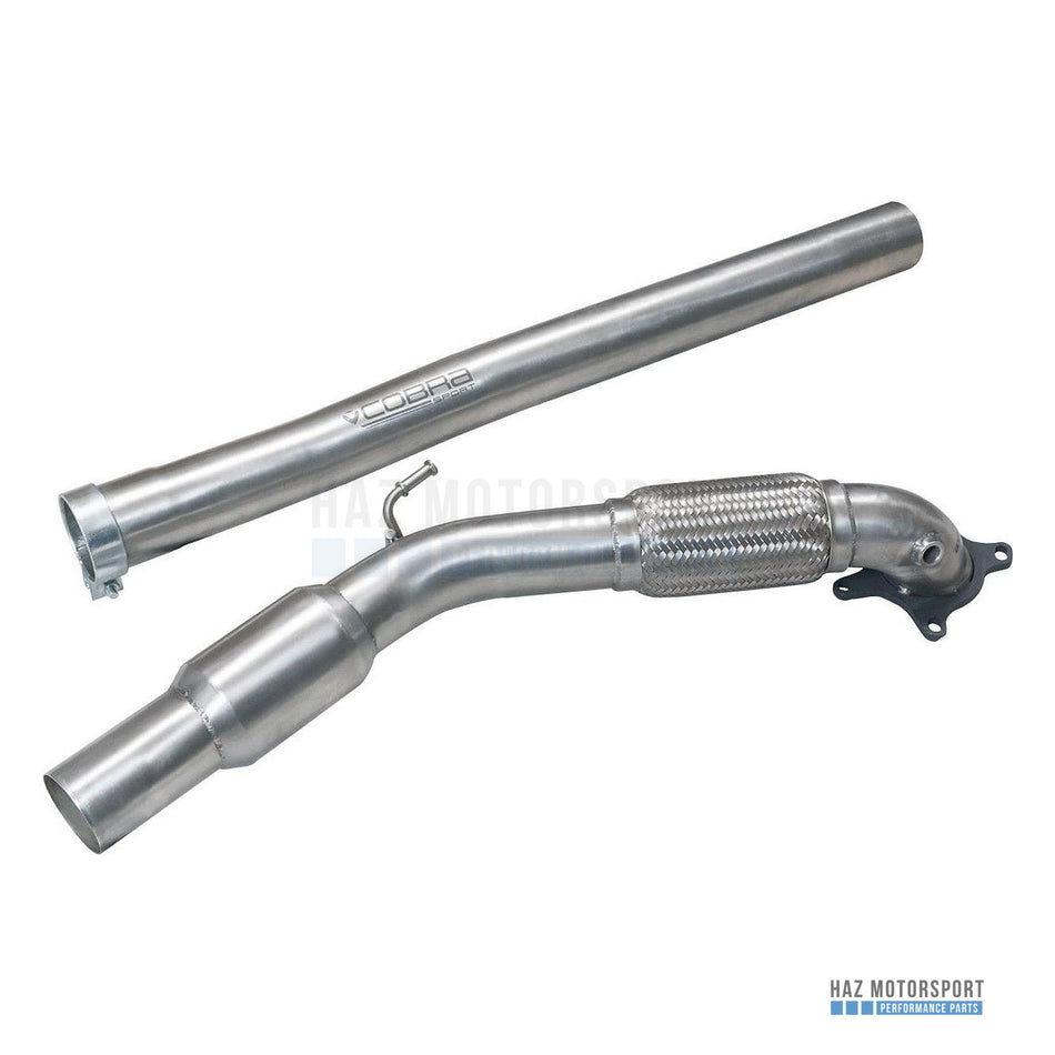 Cobra Sport Sports Cat / De-Cat Downpipe – Audi TT Mk2 1.8/2.0 TFSI 2WD (2011–2014) - Cobra Sport