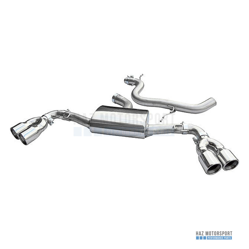 Cobra Sport Cat Back Exhaust – Audi TT Mk2 1.8/2.0 TFSI 2WD (2007–2011) - Cobra Sport