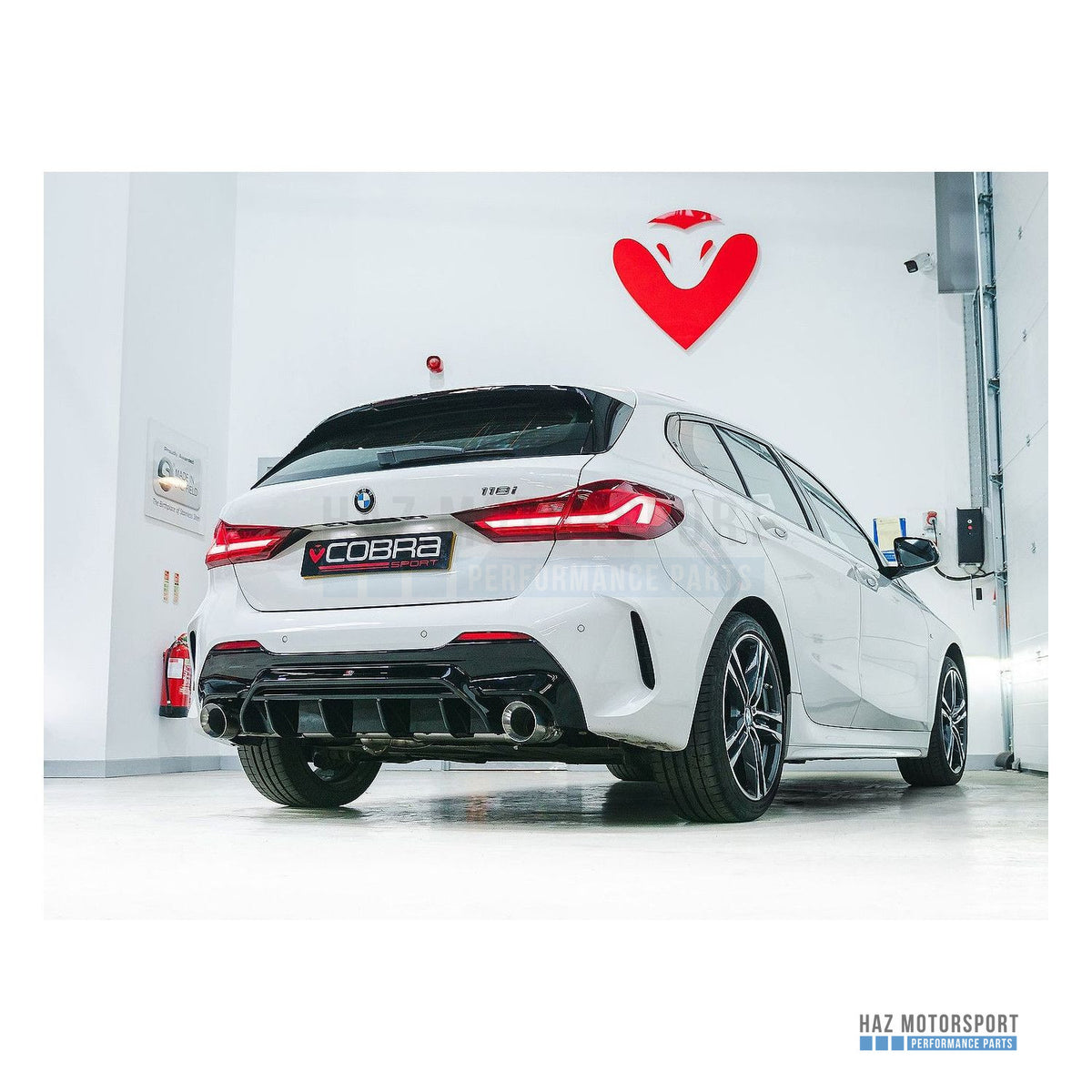 Cobra Sport Dual Exit Venom GPF Back Exhaust – BMW 118i F40 (2019 on)