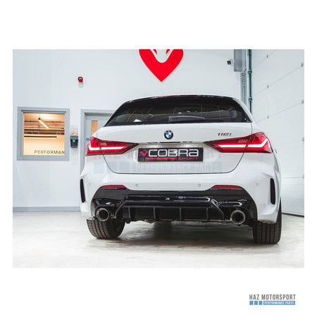 Cobra Sport Dual Exit Venom GPF Back Exhaust – BMW 118i F40 (2019 on)