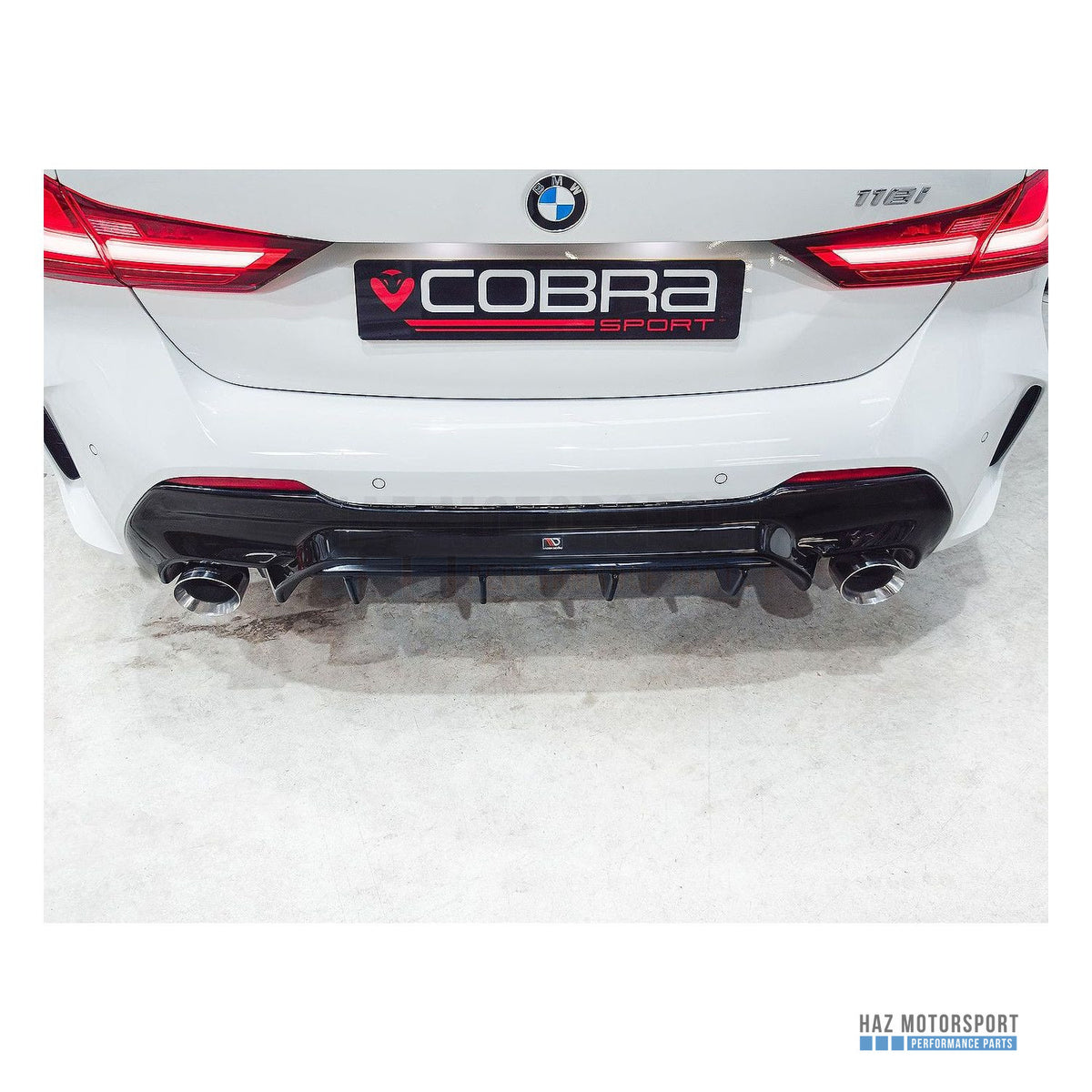 Cobra Sport Dual Exit Venom GPF Back Exhaust – BMW 118i F40 (2019 on)