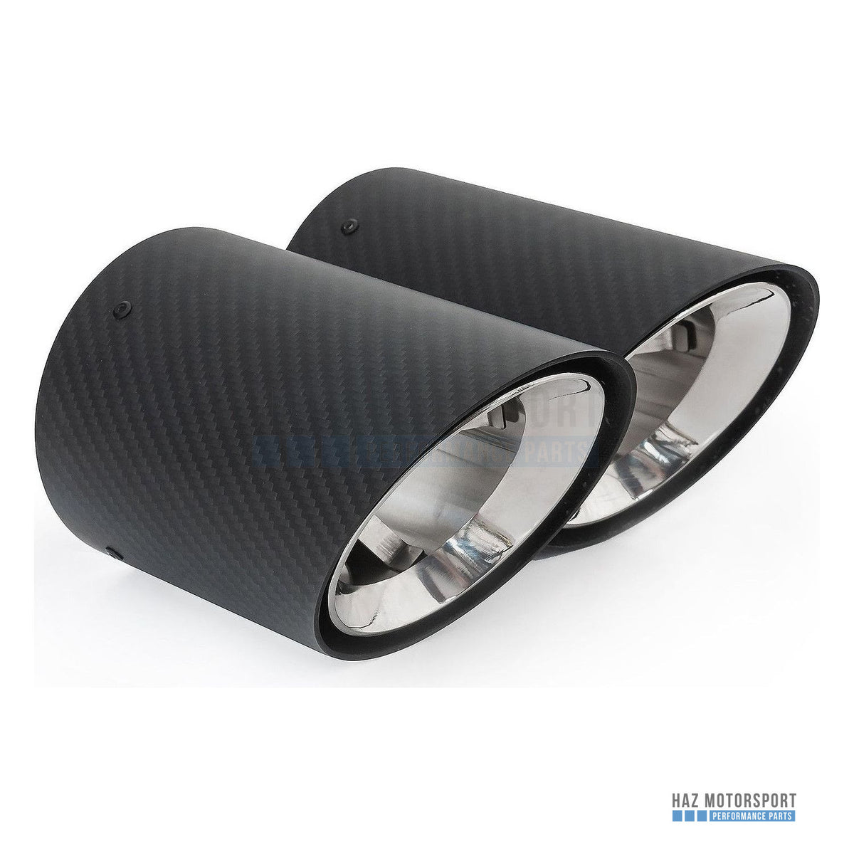 Cobra Sport 4" Carbon Fibre M Performance Style Slip-on Tailpipes (Pair) – BMW 2 Series G42 (2019 on) - Cobra Sport
