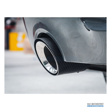 Cobra Sport 4" Carbon Fibre M Performance Style Slip-on Tailpipes (Pair) – BMW 3 Series G20/G21 (2019 on)