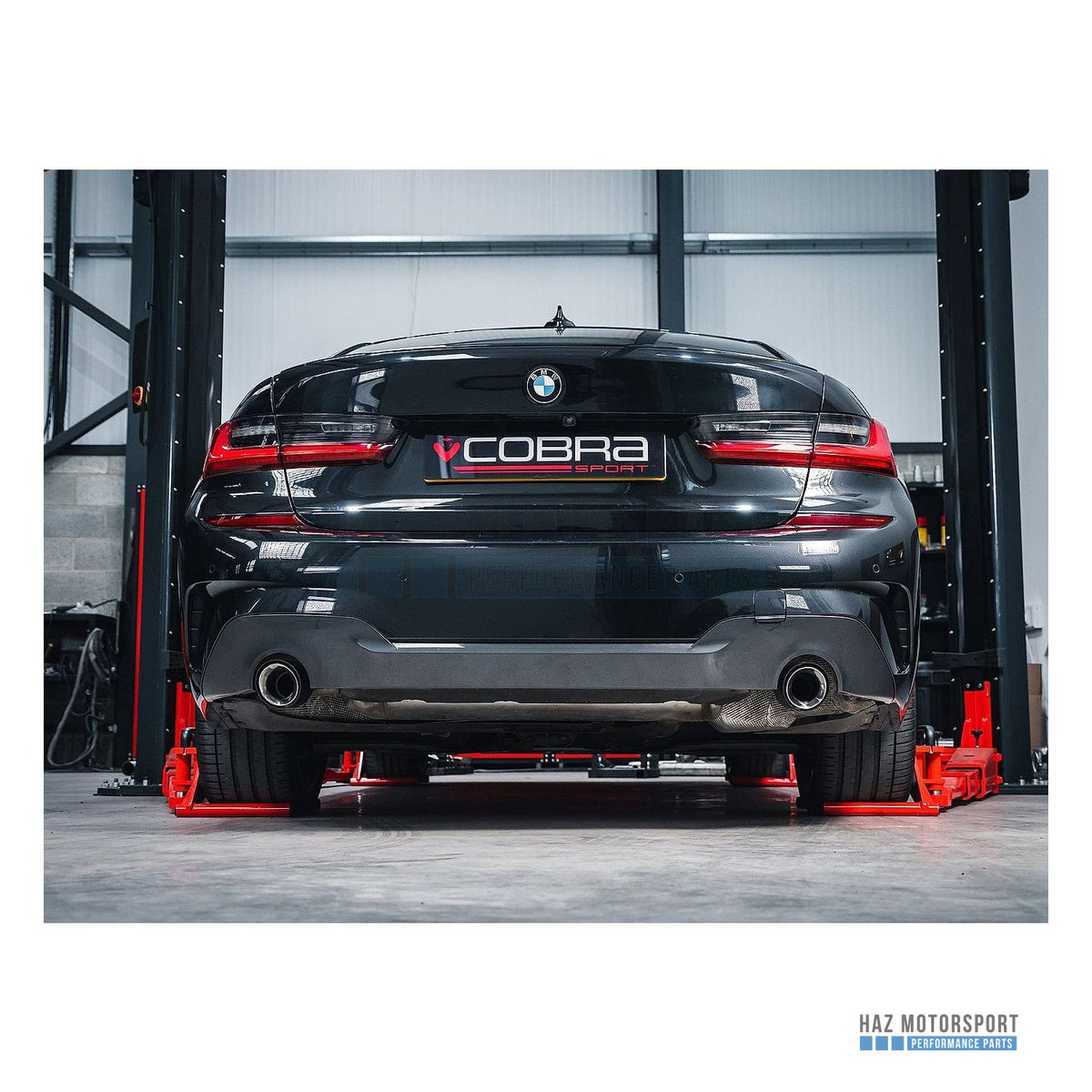Cobra Sport 4" Carbon Fibre M Performance Style Slip-on Tailpipes (Pair) – BMW 3 Series G20/G21 (2019 on)