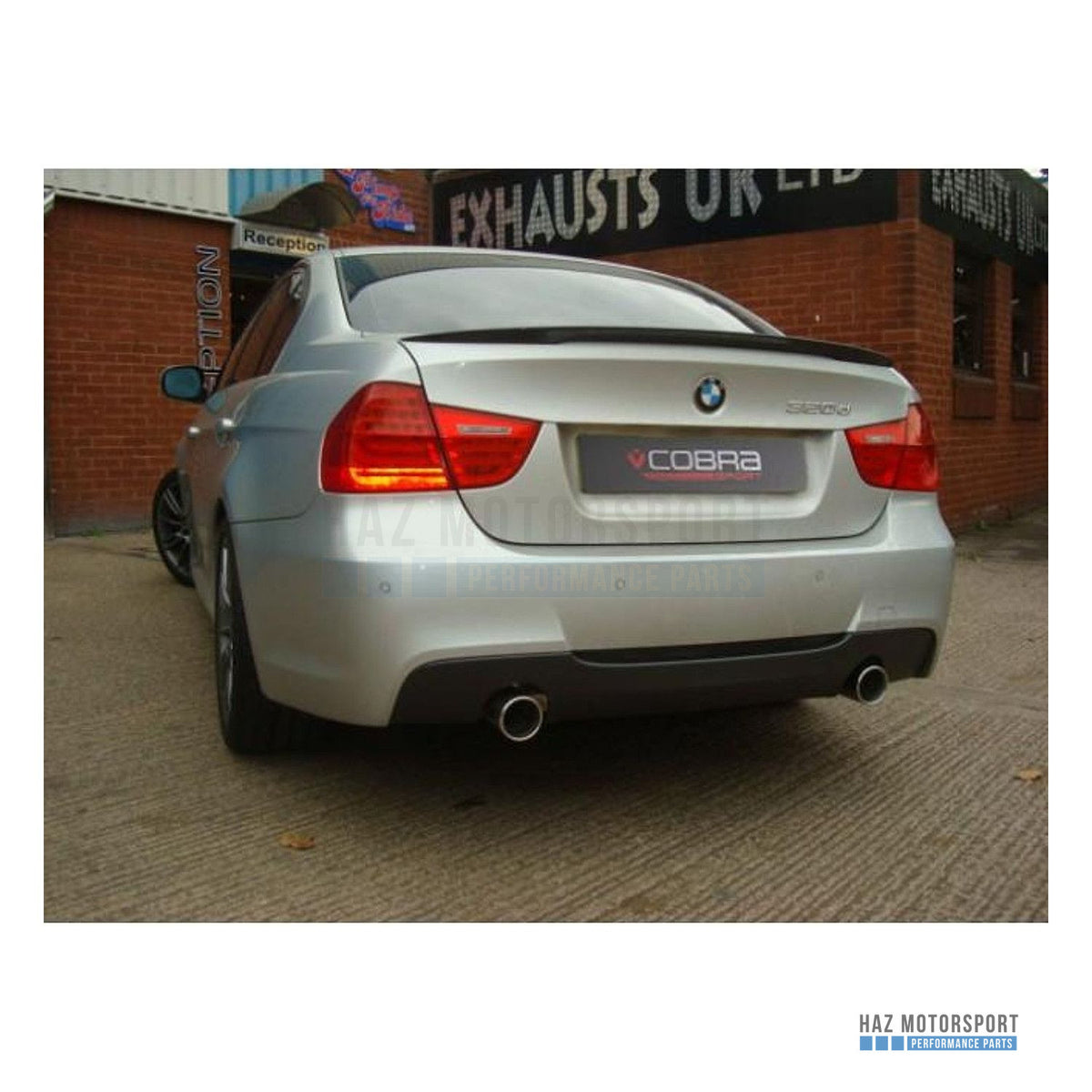 Cobra Sport Dual Exit Conversion – BMW 318d/320d E90 (2005–2012)