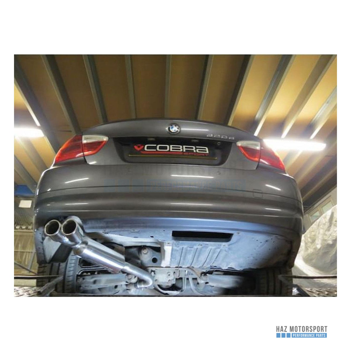 Cobra Sport Twin Tip Rear Box Exhaust – BMW 318d/320d E90/E91 (2005–2012)