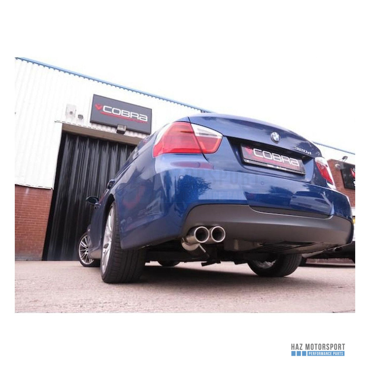 Cobra Sport Twin Tip Rear Box Exhaust – BMW 318d/320d E90/E91 (2005–2012)