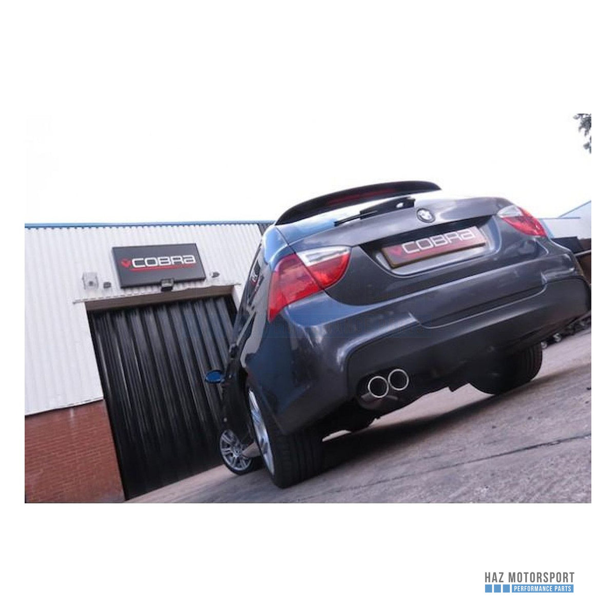 Cobra Sport Twin Tip Rear Box Exhaust – BMW 318d/320d E90/E91 (2005–2012)