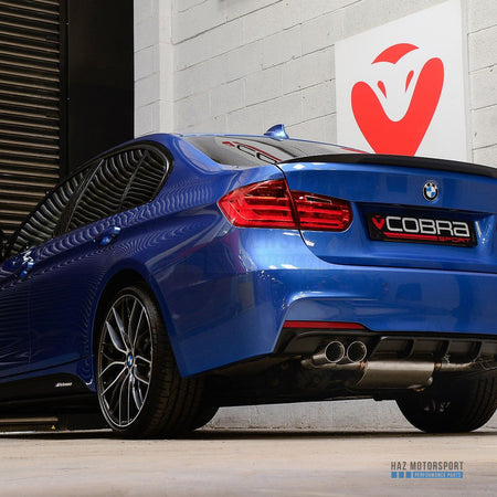 Cobra Sport Quad Exit M3 Style Conversion – BMW 320d / 325d F30 LCI & F31 LCI (2015–2019)