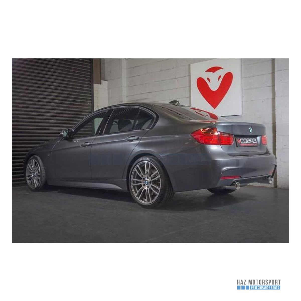 Cobra Sport Dual Exit 340i Style Conversion – BMW 330d F30 LCI (2015–2019)