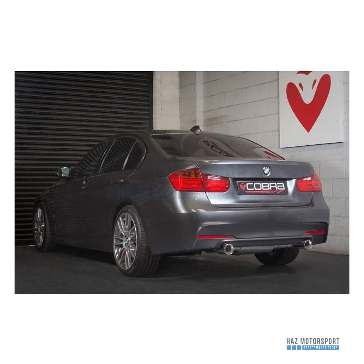 Cobra Sport Dual Exit 340i Style Conversion – BMW 330d F30 LCI (2015–2019)