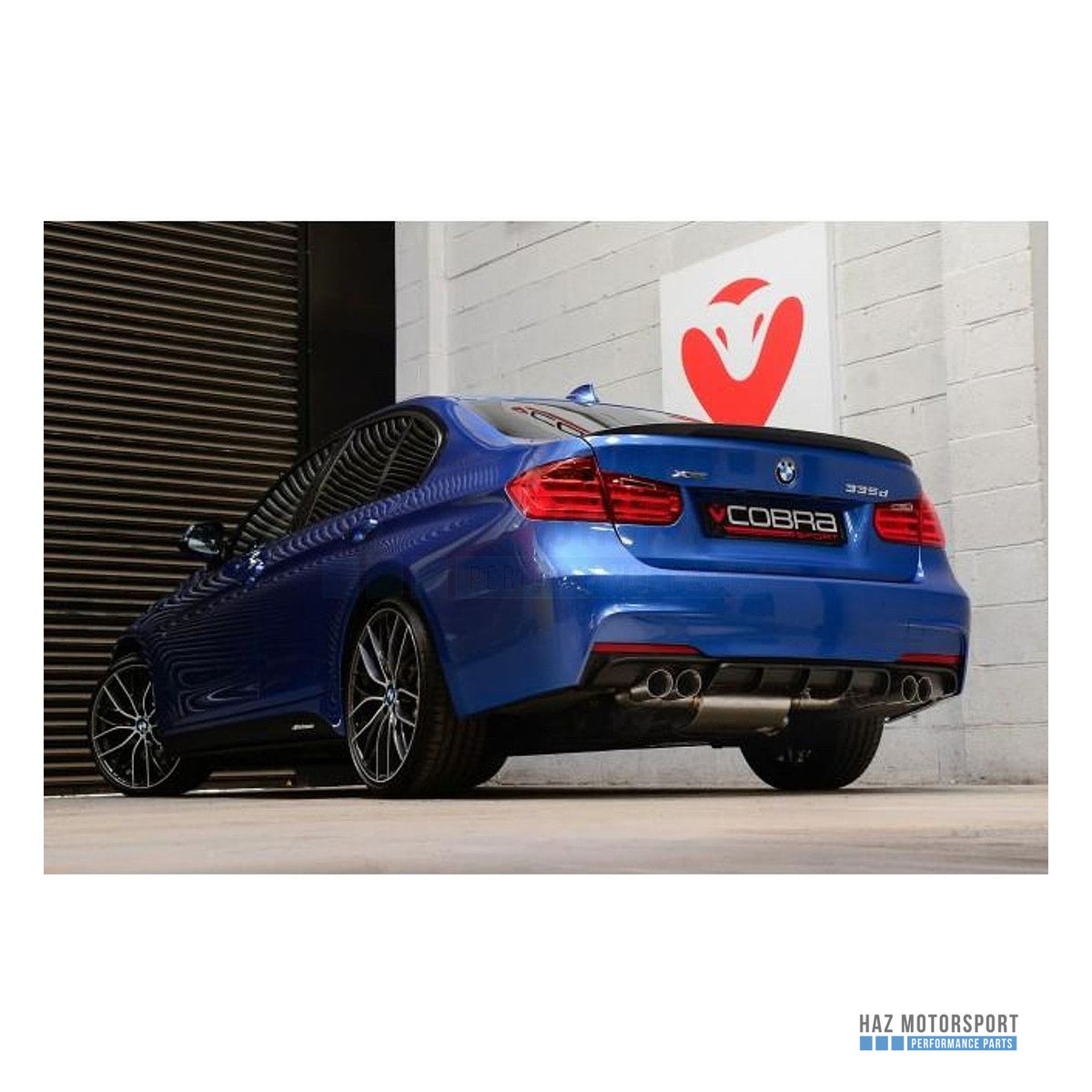 Cobra Sport Quad Exit M3 Style Conversion – BMW 335d F30/F31 (2013–2019)