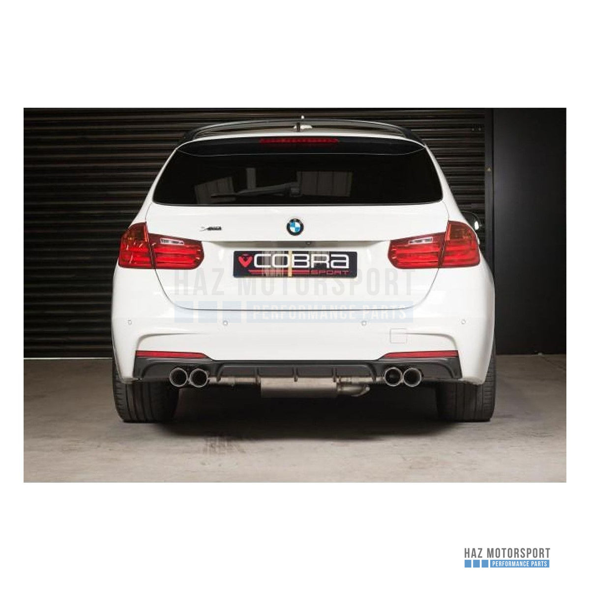 Cobra Sport Quad Exit M3 Style Conversion – BMW 335d F30/F31 (2013–2019)