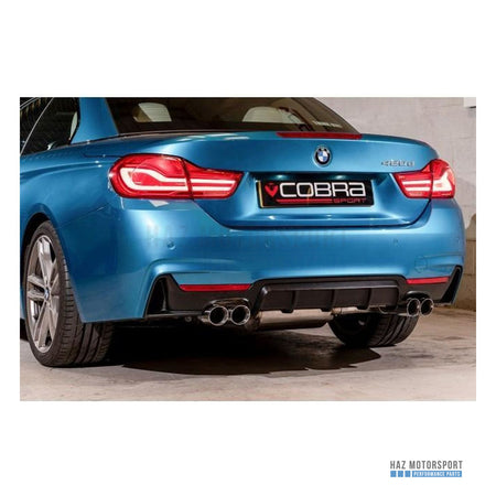 Cobra Sport Quad Exit M4 Style Conversion – BMW 420d / 425d F32 / F33 / F36 (2013–2020)