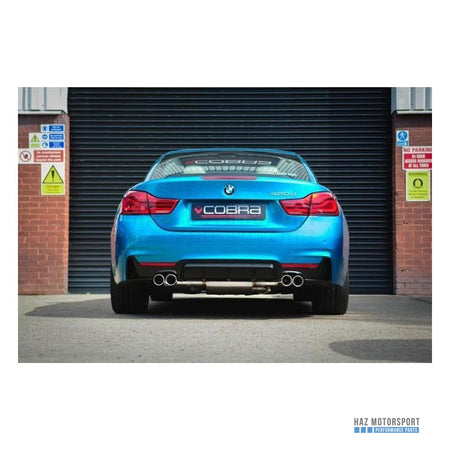 Cobra Sport Quad Exit M4 Style Conversion – BMW 420d / 425d F32 / F33 / F36 (2013–2020)