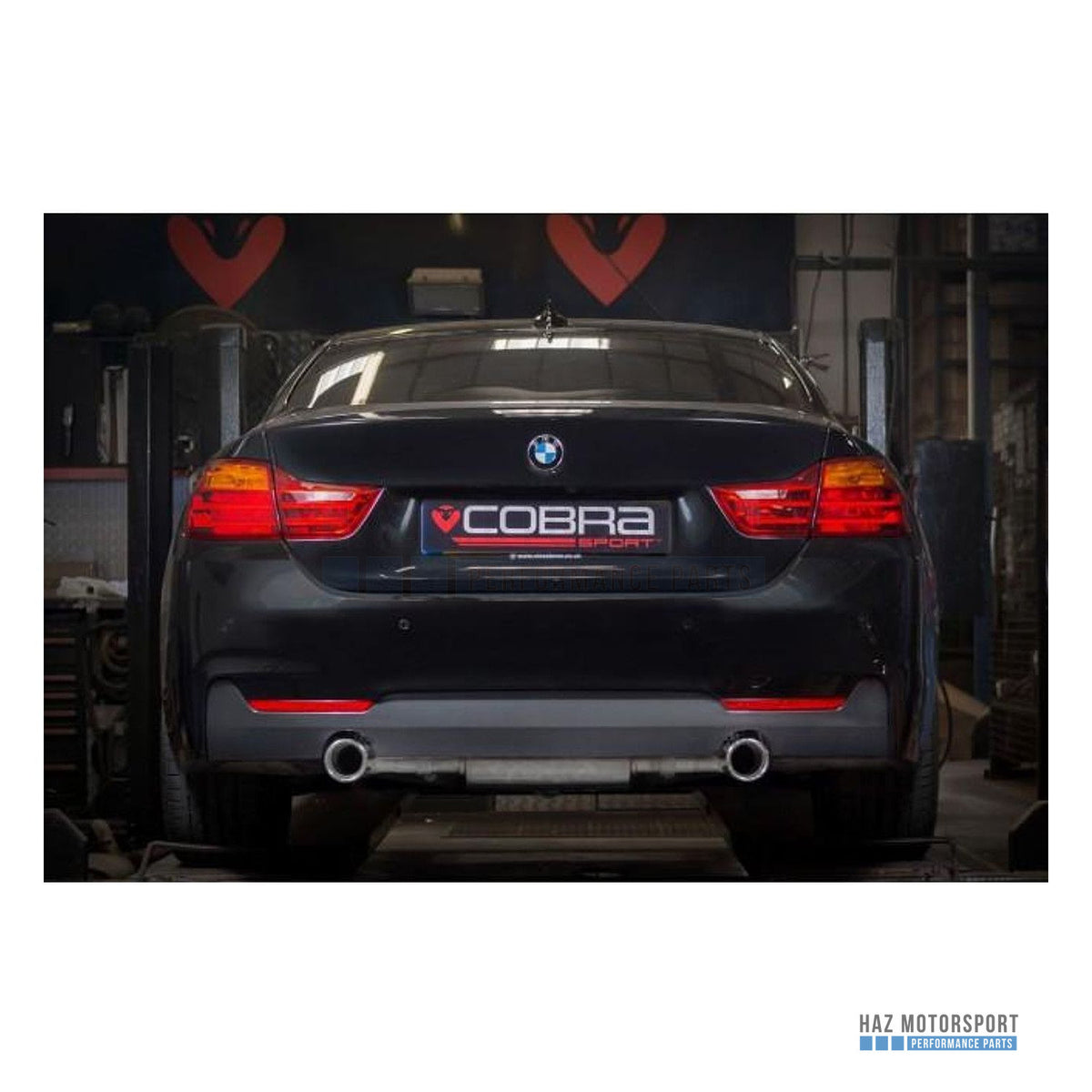Cobra Sport 340i Style Dual Exit Conversion – BMW 330d F31 / 430d F32 / F33 / F36 (2013–2020)