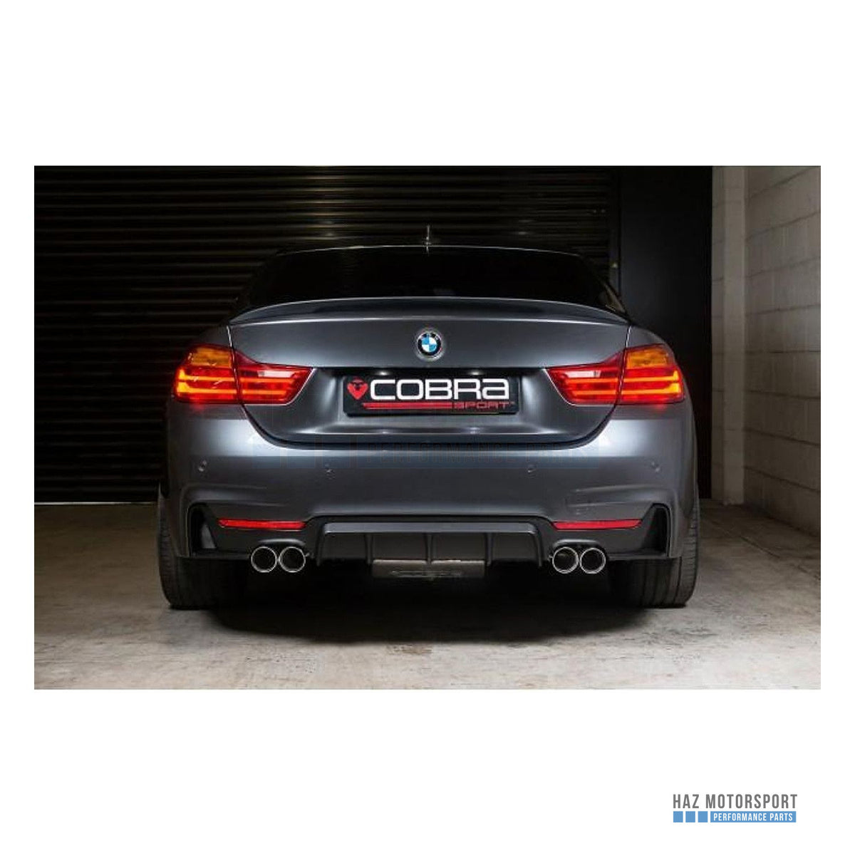 Cobra Sport Quad Exit M4 Style Exhaust – BMW 430d F32/F33/F36 (2013–2020)