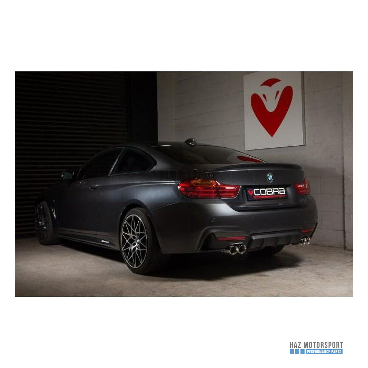 Cobra Sport Quad Exit M4 Style Exhaust – BMW 430d F32/F33/F36 (2013–2020)