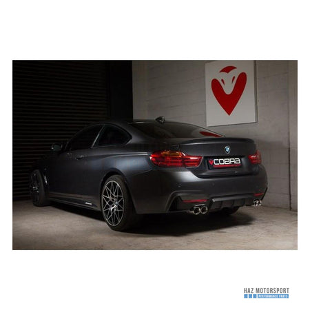 Cobra Sport Quad Exit M4 Style Exhaust – BMW 430d F32/F33/F36 (2013–2020)