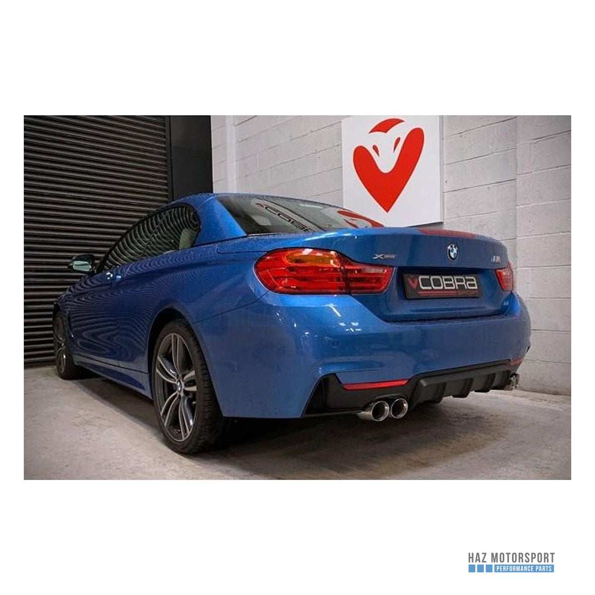 Cobra Sport Quad Exit M4 Style Exhaust – BMW 430d F32/F33/F36 (2013–2020)