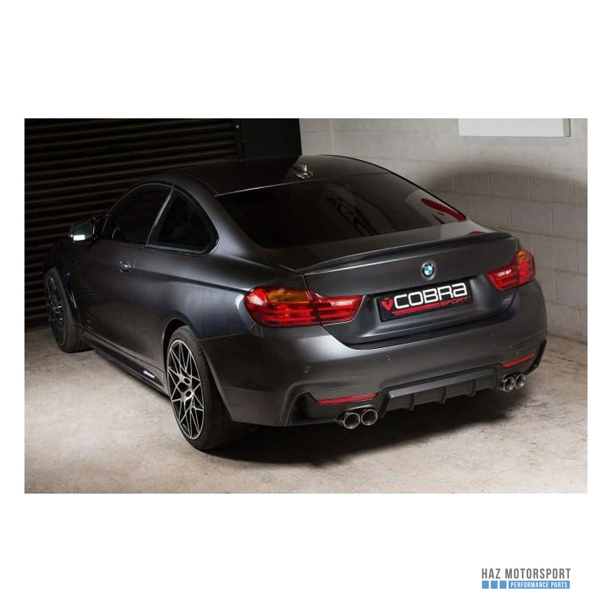 Cobra Sport Quad Exit M4 Style Conversion – BMW 435d F32/F33/F36 (2013–2020)