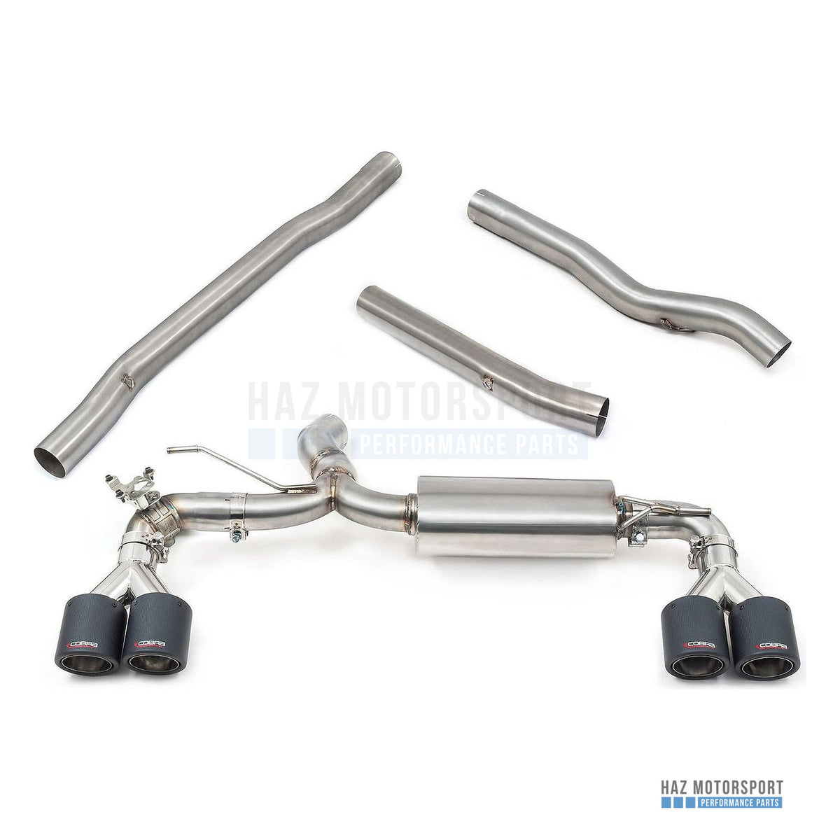 Cobra Sport Quad Exit M3 Style Cat Back Exhaust – BMW M135i F40 (2019 on)