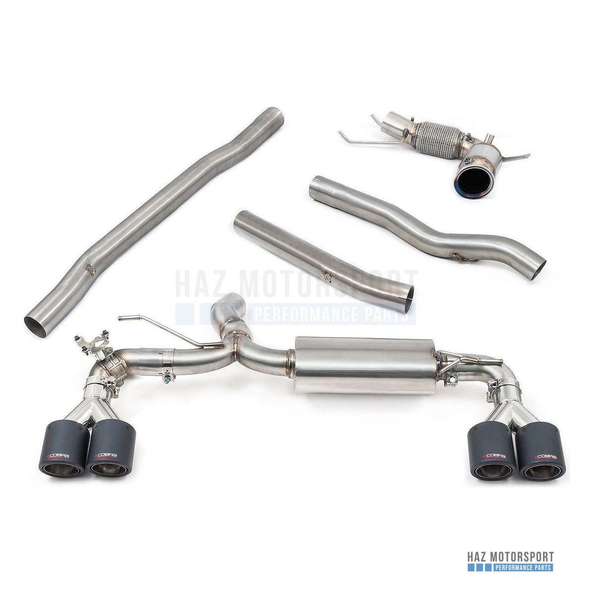 Cobra Sport Quad Exit M3 Style Turbo Back Exhaust – BMW M135i F40 (2019 on)