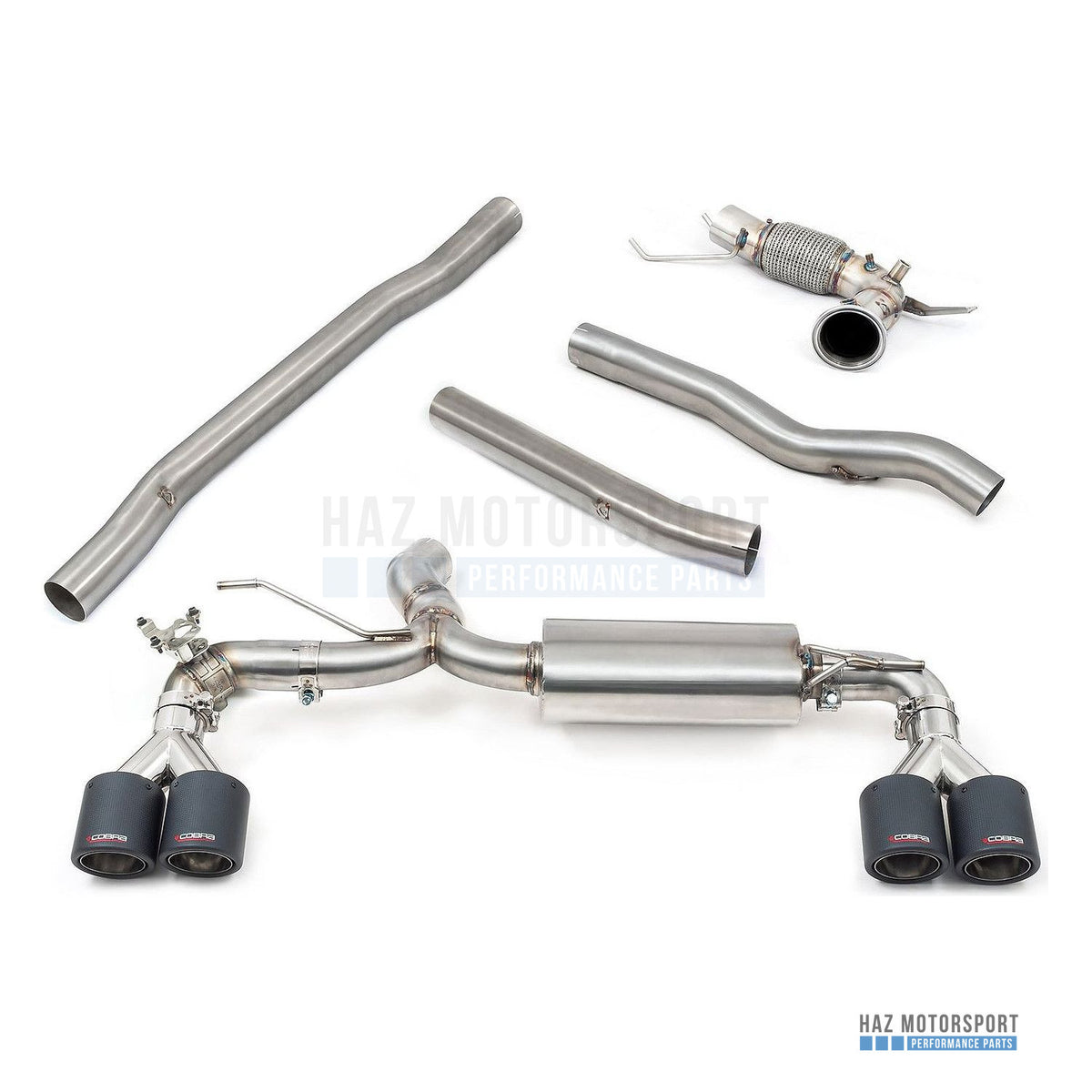 Cobra Sport Quad Exit M3 Style Turbo Back Exhaust – BMW M135i F40 (2019 on)