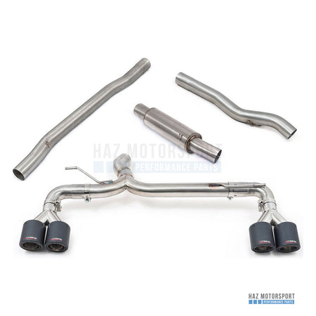 Cobra Sport Venom Quad Exit M3 Style Race Box Delete Cat Back Exhaust – BMW M135i F40 (2019 on) - Cobra Sport