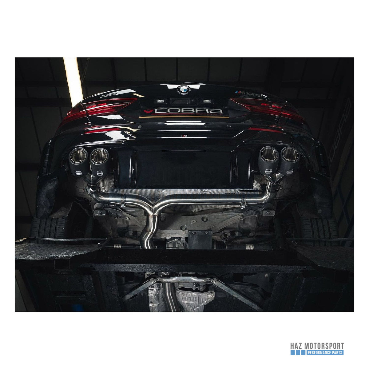 Cobra Sport Venom Quad Exit M3 Style Race Box Delete Cat Back Exhaust – BMW M135i F40 (2019 on)