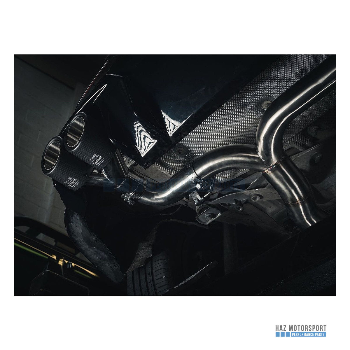 Cobra Sport Venom Quad Exit M3 Style Race Box Delete Cat Back Exhaust – BMW M135i F40 (2019 on)