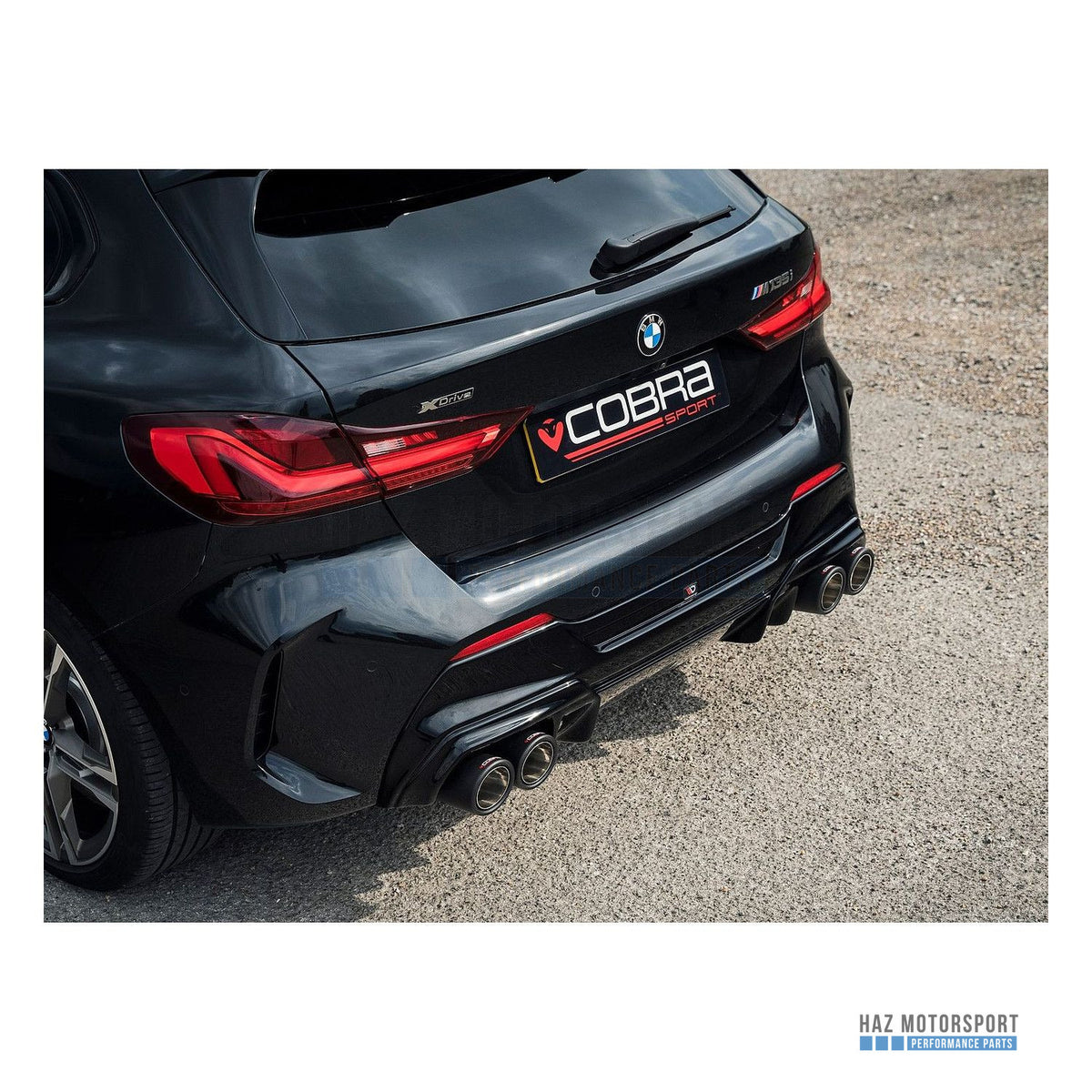 Cobra Sport Venom Quad Exit M3 Style Race Box Delete Cat Back Exhaust – BMW M135i F40 (2019 on)