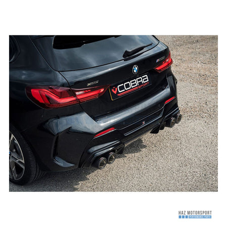Cobra Sport Venom Quad Exit M3 Style Race Box Delete Cat Back Exhaust – BMW M135i F40 (2019 on)