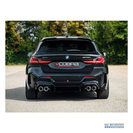 Cobra Sport Venom Quad Exit M3 Style Race Box Delete Cat Back Exhaust – BMW M135i F40 (2019 on)