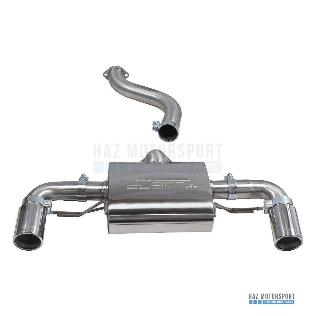 Cobra Sport Rear Box (Cobra PPF Fitment) Exhaust – BMW M140i F20 / F21 LCI (2015–2019) - Cobra Sport
