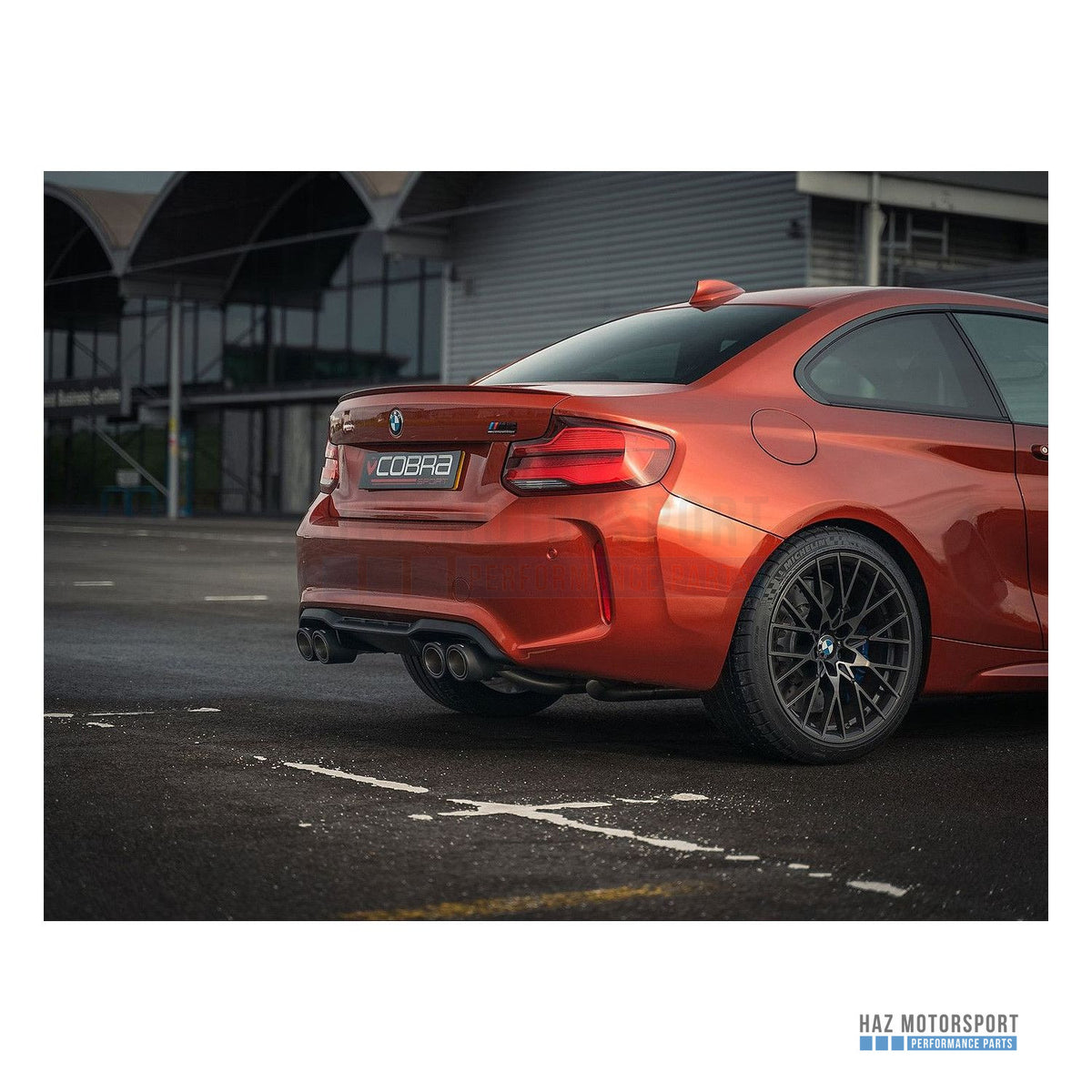 Cobra Sport Venom Race Rear Axle Back (Box Delete) Exhaust – BMW M2 Competition (2018–2022)