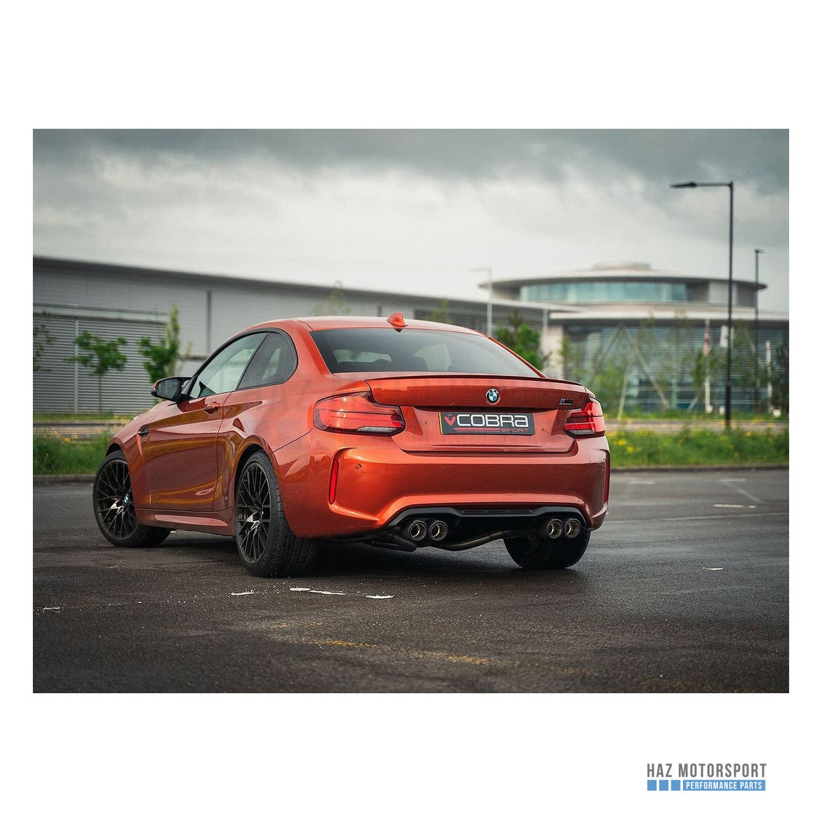 Cobra Sport Venom Race Rear Axle Back (Box Delete) Exhaust – BMW M2 Competition (2018–2022)