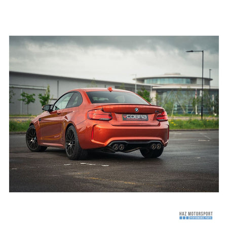 Cobra Sport Venom Race Rear Axle Back (Box Delete) Exhaust – BMW M2 Competition (2018–2022)