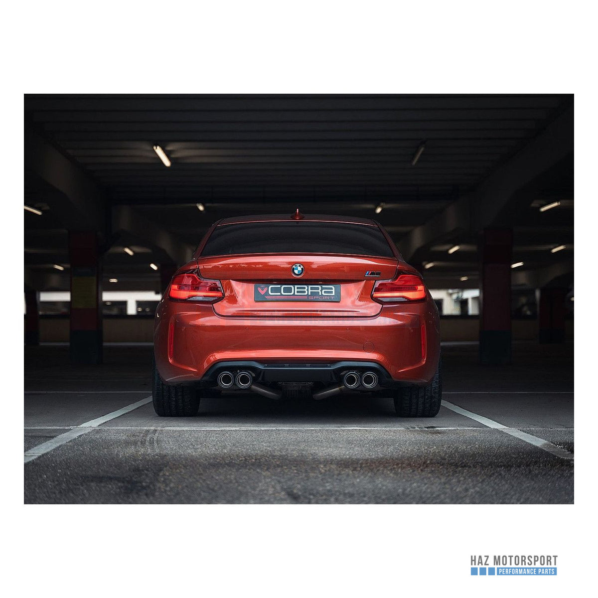 Cobra Sport Venom Race Rear Axle Back (Box Delete) Exhaust – BMW M2 Competition (2018–2022)