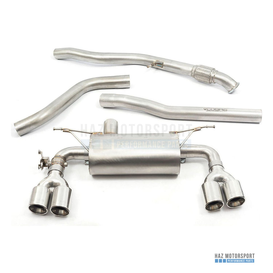 Cobra Sport 3" Valved Cat Back Exhaust – BMW M2 F87 Coupe (2015–2018) - Cobra Sport
